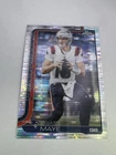 DRAKE MAYE 2025 Topps Chrome Football Pulsar Refractor Patriots #207