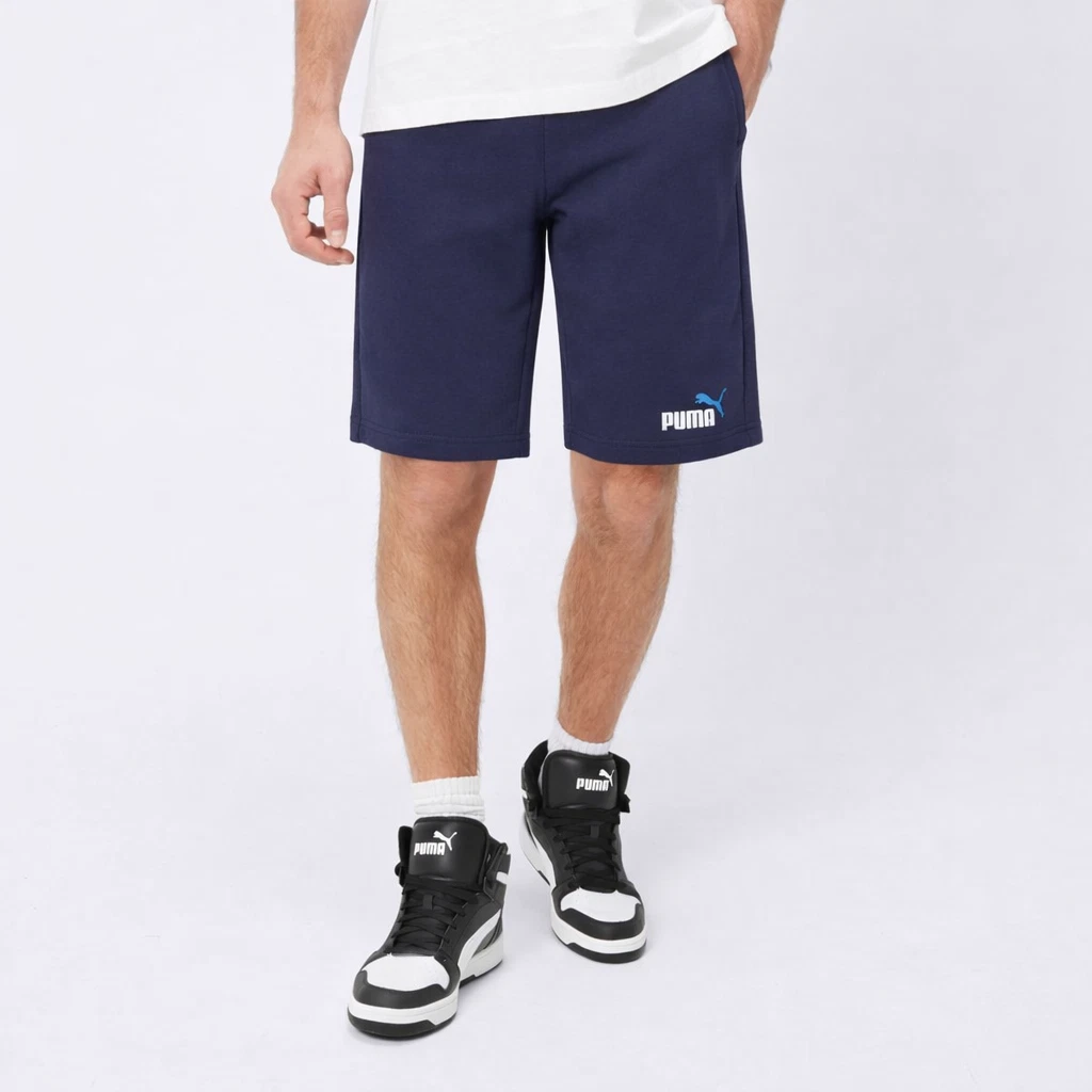 Puma Mens Ess+ 2 Col Shorts Cotton Fleece Casual Sports Football Gym Running
Opens in a new window o