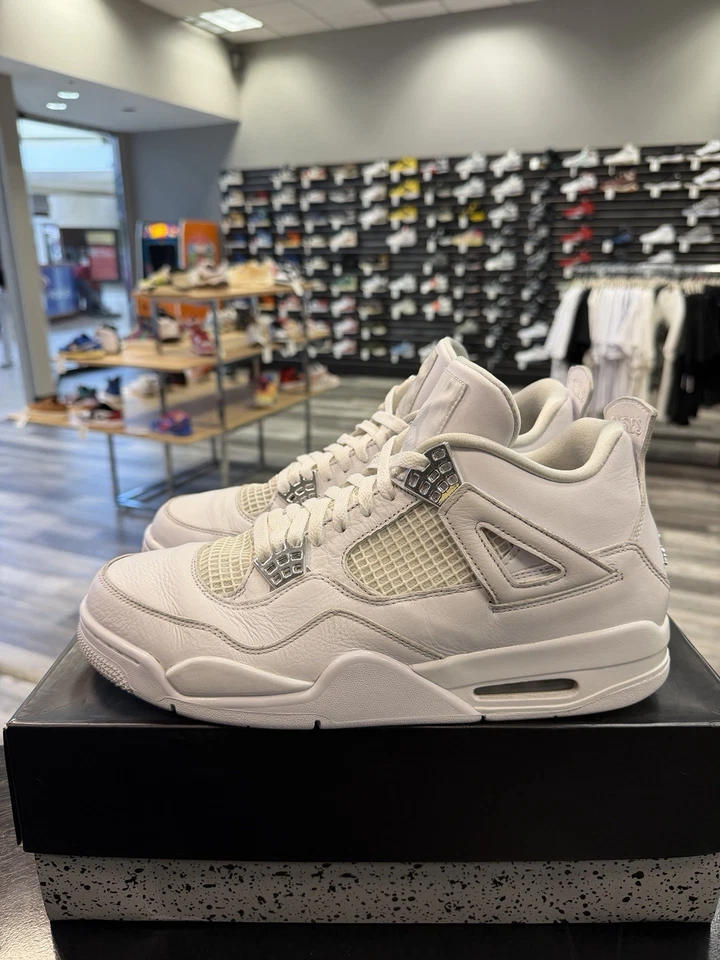 Talla 11 - Nike Air Jordan 4 Retro Pure Money 2017 308497-100 Foto 3 de 4