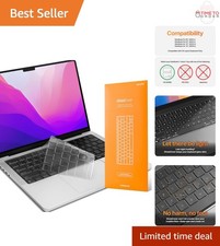 Keyboard Cover TPU Clear for MacBook Pro 14/16 M1-M5 MacBook Air 13/15