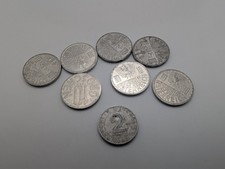 Aluminiummünzen aus Österreich