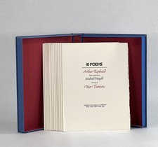 Wild Carrot Letterpress / Presentation Copy 10 Poems Signed 1st Edition 1982