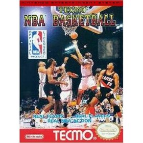 Tecmo NBA Basketball For Nintendo NES Vintage Sports  8E