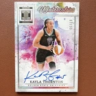 Panini Impeccable WNBA Watercolors Kayla Thornton Auto #WC-KT Valkyries /99