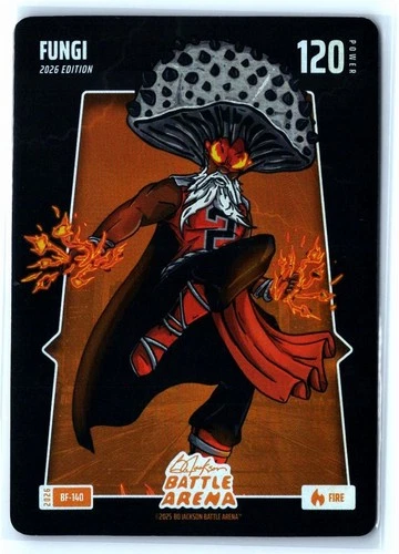 2026 Bo Jackson Battle Arena #BF-140 `FUNGI` Kawhi Leonard Fire Battlefoil