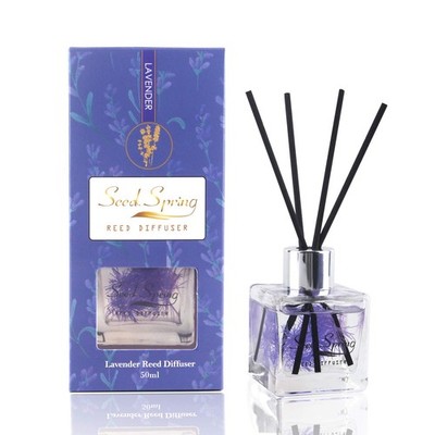 Reed Diffuser Set with Sticks Lavender Aromatherapy Oil Scent Diffuser for Home