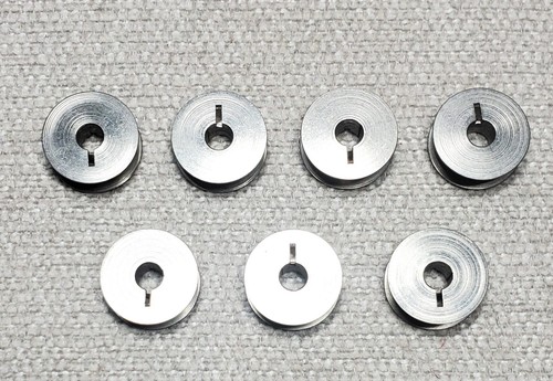 7 Genuine BERNINA Metal BOBBINS Sewing Machines 117, 217, 540, 740s, 840s, 950s