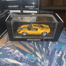 Minichamps 400 082321 2004 Ford GT in Yellow Scale 1:43 limited edition