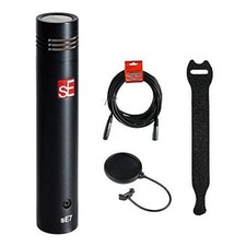 sE Electronics sE7 Small-Diaphragm Condenser Microphone Bundle XLR Cable and Pop