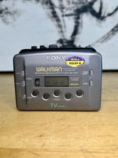 Sony Walkman FM/AM TV Sound Radio Cassette Player Clock WM-FX435 Parts/Repair