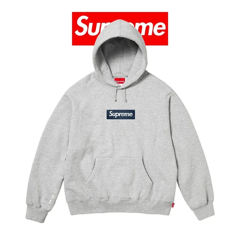 Supreme коробка логотип с капюшоном толстовка (FW25) - все размеры/цвета - Изображение 2 из 4