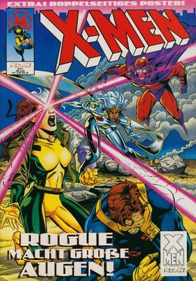 X-Men Nr. 8 - Marvel Comics (1994-1995) mit Poster Beilage Zustand 1