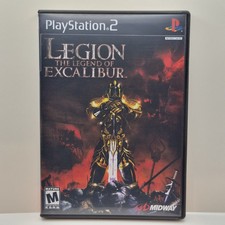 Legion: The Legend of Excalibur (Sony PlayStation 2, 2002) With New Cover 