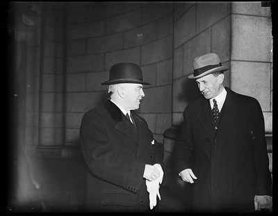 Washington DC 1935 William Mackenzie King Norman Armour Trade Pact Arrival