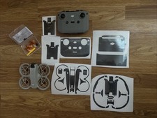 DJI Neo/RC wrap /Decal/skin/ RC /drone Not Included Carbon Fiber Orange Props,