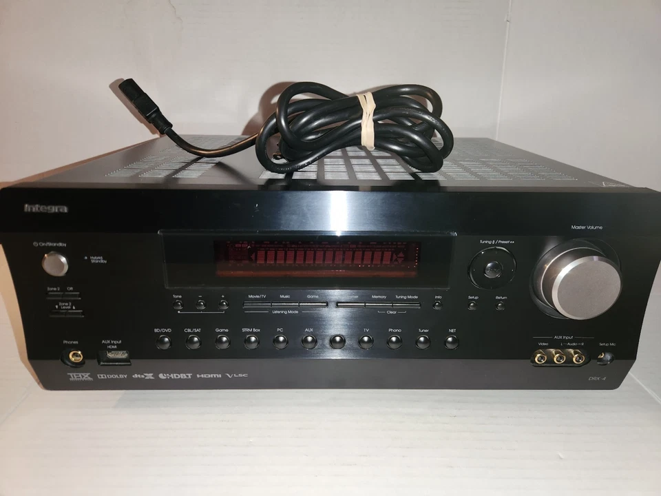 Integra DRX-4 4K HDR AV Receiver Airplay Chromecast DTS:X Atmos p496 - Image 2 of 4
