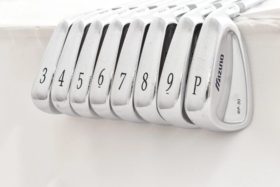 8PCS Mizuno MP-30 Iron Set 3-4-5-6-7-8-9-PW DG S200 Stiff S RH Golf Clubs - Image 3 of 4