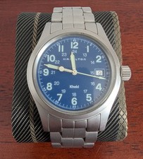Hamilton Khaki Field Watch Blue Dial Stainless H684110