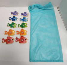 Melissa  Doug Catch Count Fish Game Magnetic Fish Replacement Parts READ