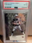 2006 Upper Deck Rookie Debut - Tom Brady #57