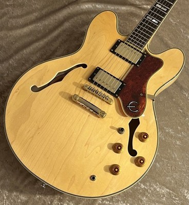 Epiphone Sheraton II Natural 2008 Used Electric Guitar [AUTH]