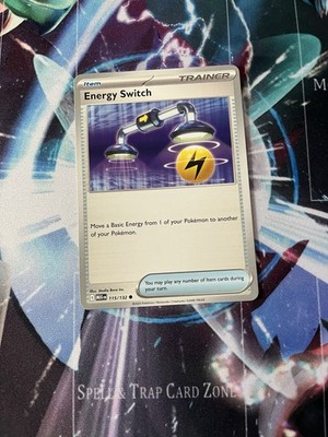 Pokémon TCG Energy Switch MEG EN 115/132 Regular Common Near Mint