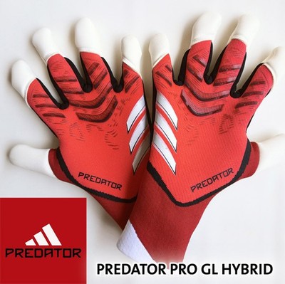 NP 150  Adidas Predator GL Pro Hybrid Profi Turnier Torwarthandschuhe Gr.7,5 rot