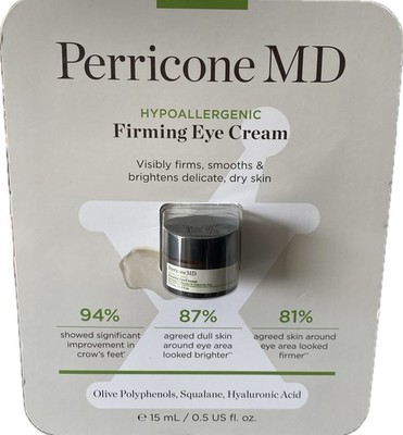 Perricone MD Hypoallergenic Clean CorrectionFirm Brightening Eye Cream 0.5 Fl Oz