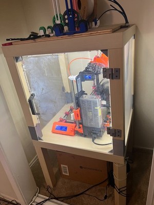 Prusa i3 MK2.5S 3D Printer w/ MMU2S + Enclosure   Fully Working