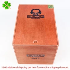 Insidious by Asylum 64 x 7 Empty Wood Cigar Box 7.5" x 5.25" x 5.5"