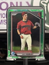 2024 Bowman - Chrome Prospects Jack Hurley #BCP-104 Lunar Glow Refractor (RC)