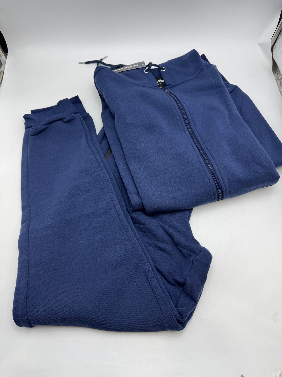 СПОРТИВНЫЙ КОСТЮМ BLAZE BEAT ИЗ 2 ПРЕДМЕТОВ - РАЗМЕР: МУЖСКОЙ 2XL - ТЕМНО-СИНИЙ