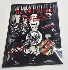 The Exploted Button Badge Set of 5 / Set 1 New