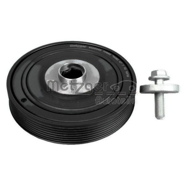 Riemenscheibe Kurbelwelle Ø 151 Mm 7 Rippen Metzger FüR U.A. Renault Megane-image