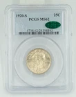 1920-S PCGS & CAC MS62 Standing Liberty Quarter