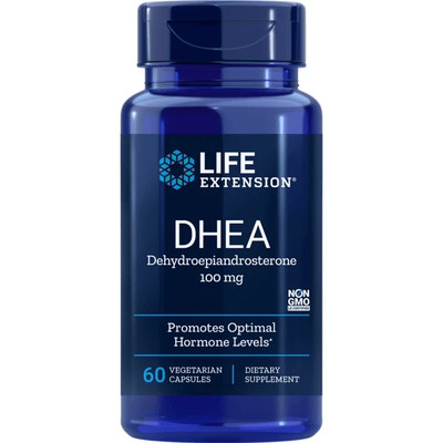 DHEA 100 mg, 60 vegetarian capsules