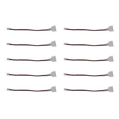10Pcs Type C Female Head To End 2 Pin 2 Wire Quick Charging Power Cable DIY q