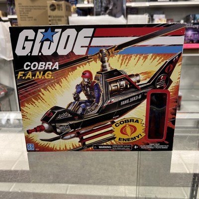Hasbro GI Joe Retro Collection Cobra F.A.N.G. Copter & Pilot Exclusive 3.75 inch