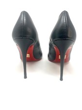Dolce Zuriel 100 Leather Women High Heels Pumps / Stilethos Red Soles Size 10