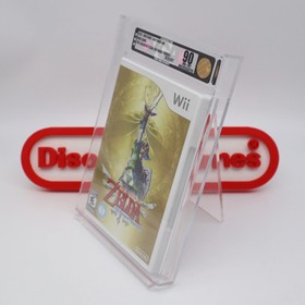 WII THE LEGEND OF ZELDA: SKYWARD SWORD - VGA GRADED 90 UNCIRCULATED NEW Sealed!