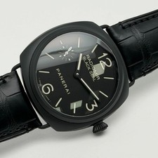 Panerai Radiomir Black Seal 45mm Ceramic Hand Wind Mens Watch PAM00292