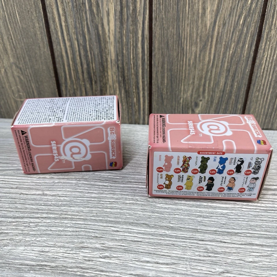 Be@rbrick Serie 45 Medicom Juguete Bearbrick Nuevo SELLADO DE FÁBRICA Lote de 2 Foto 3 de 4