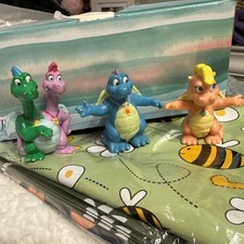 3pc Dragon Tales Figures Hasbro PBS Kids Cass...