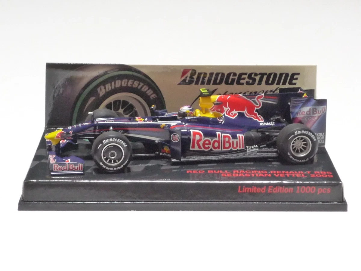 MINICHAMPS Sebastian Vettel RedBull Diecast Formula 1 Cars for