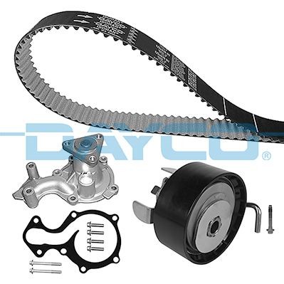 WASSERPUMPE MIT ZAHNRIEMENSATZ DAYCO KBIOWP030 FÜR FORD