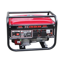 FAULTY Petrol Generator 2000W /Pull Start 6.5HP / 7HP UK Plug 4 Stoke