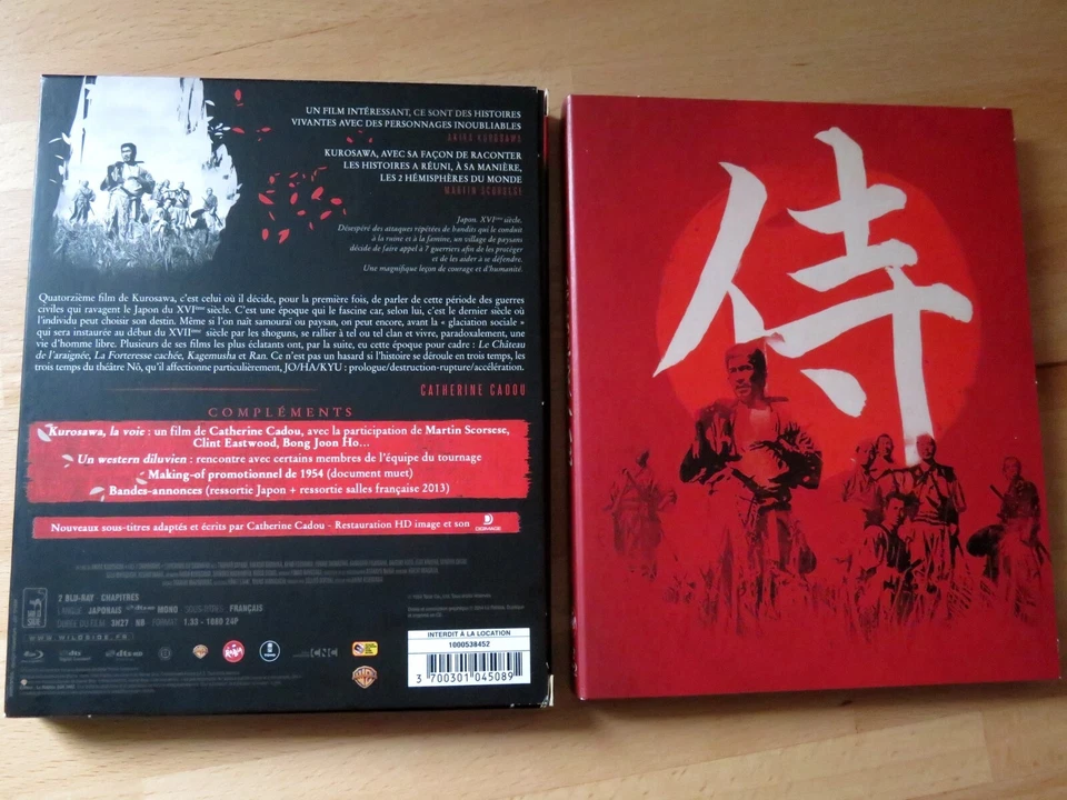 Blu-ray Les 7 Samouraïs - Edition Collector RARE (Akira Kurosawa) sans livret - Photo 3/3