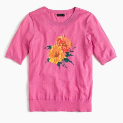 J. Crew Short-sleeve Tippi sweater in 