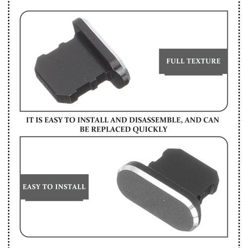 2Pcs Portable Convenient Professional Practical Phone Port Plug - Zdjęcie 9 z 12