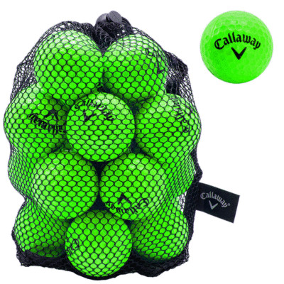 CALLAWAY HX PRACTICE SOFT-FLITE 30 % DISTANZ GOLFBÄLLE/GRÜN - 18 BALLPACK